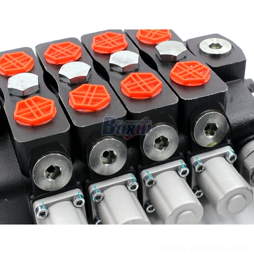 SD8-Electric unloading valve Manual 4 Spool Sectional Directional Valve | OEM Services detail image